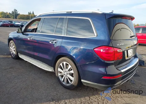 2014 Mercedes-Benz Gl 450 4Matic z USA, uszkodzony, nr VIN 4JGDF7CEXEA433337